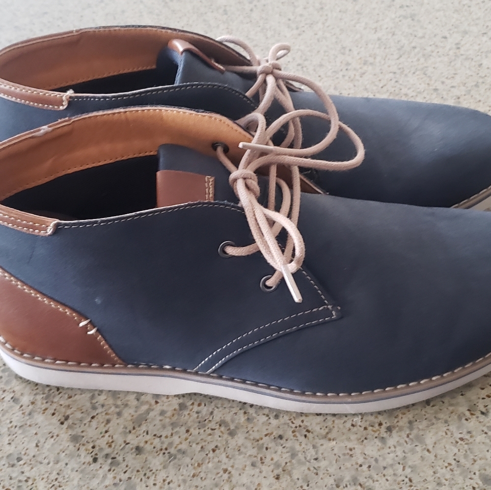Men's blue boots